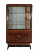 Vitrine en palissandre époque Art déco