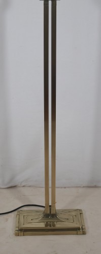 Luminaires Lampe - Lampadaire en bronze Giovanni Santoni Italie années 70