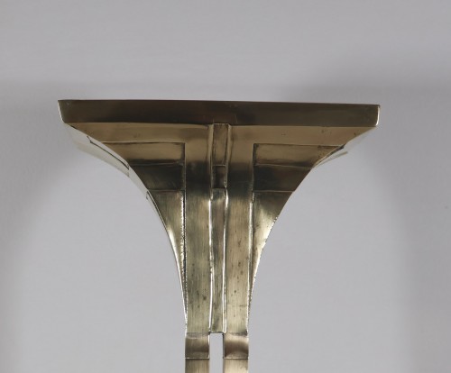 Lampadaire en bronze Giovanni Santoni Italie années 70 - Années 50-60