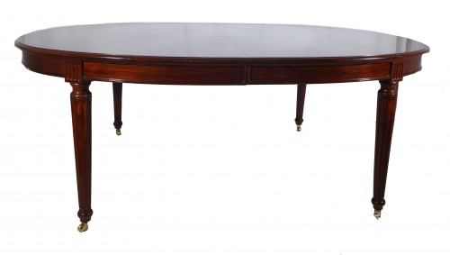 Table de salle à manger en Acajou époque fin XIXe siècle