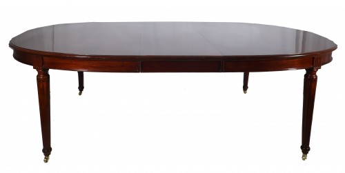 Table de salle à manger en Acajou époque fin XIXe siècle - Mobilier Style 