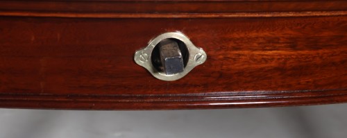 Antiquités - Table de salle à manger en Acajou époque fin XIXe siècle