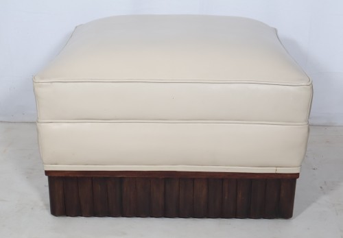 Antiquités - Paire de fauteuils et pouf époque art déco