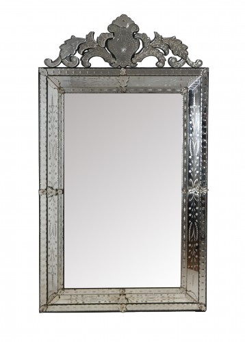 Miroir Vénitien à parclose époque 1900