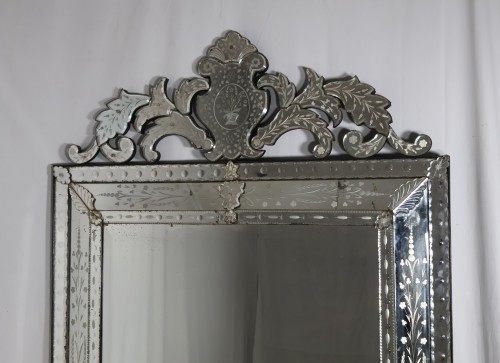 Antiquités - Venetian parclose mirror, circa 1900