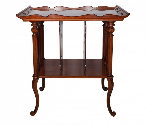 Emile Gallé (1846-1904) - Table à musique Art nouveau
