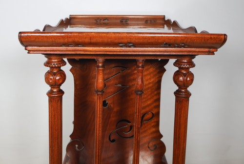 Antiquités - Emile Gallé (1846-1904) - Table à musique Art nouveau