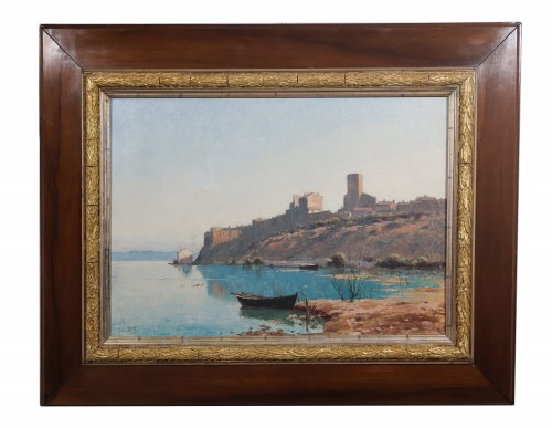 Vue de Bages - Lina BILL (1855-1936)