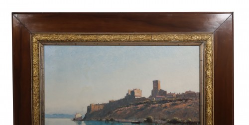 Vue de Bages - Lina BILL (1855-1936) - Galerie Lauretta