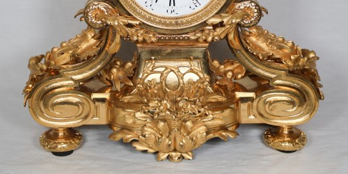 Napoléon III - Parure de cheminée Raingo Fres et H Picard fin XIXe