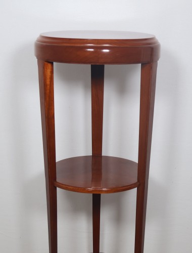 Sellette tripode Majorelle en acajou époque Art nouveau - Mobilier Style Art nouveau