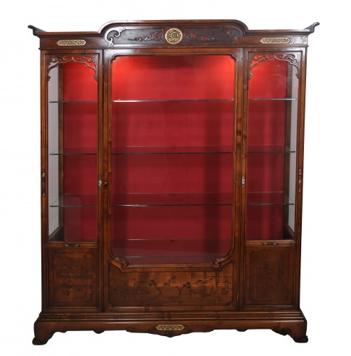 Vincent Épeaux (1862-1945) - Vitrine japonisante  - Galerie Lauretta