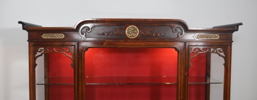 XIXe siècle - Vincent Épeaux (1862-1945) - Vitrine japonisante 