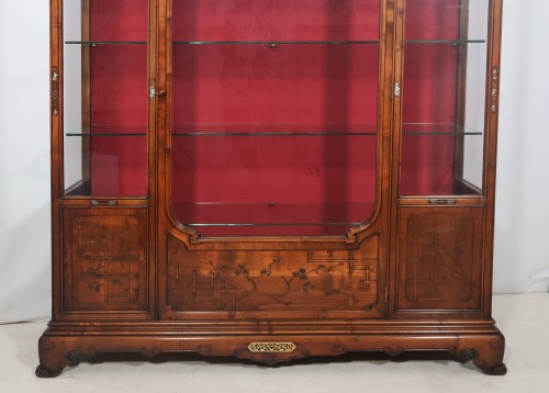 Vincent Épeaux (1862-1945) - Vitrine japonisante  - Art nouveau