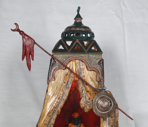 Tente de Bédouin par Franz Xaver Bergmann début XXe - Sculpture Style 