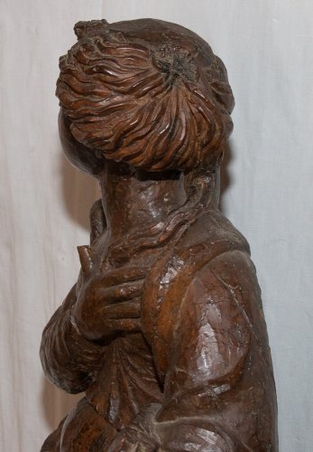 Sculpture Sculpture en Bois - Marie Madeleine époque XVIIe siècle