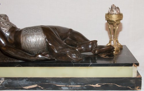 Sculpture Sculpture en Bronze - Odalisque en bronze époque Art Déco - Claude MIRVAL