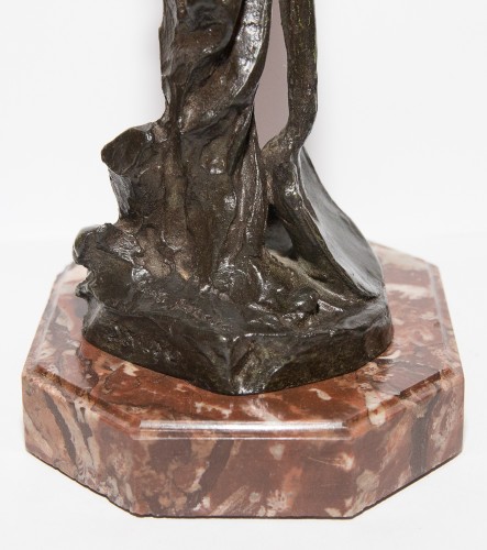 Sculpture Sculpture en Bronze - Le Terrassier - Aimé-Jules Dalou (1838-1902)