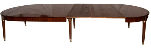 Table de salle à manger en acajou époque Directoire - Mobilier Style Directoire