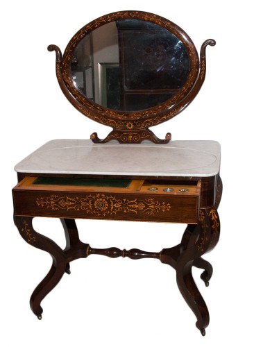 Mobilier Lit - Chambre à coucher époque Charles X Circa 1825