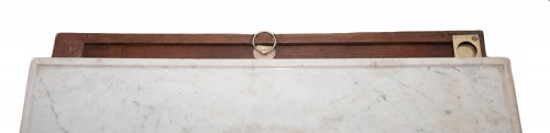 Barbière en acajou époque Louis XVI estampillée F SCHEY - Mobilier Style Louis XVI