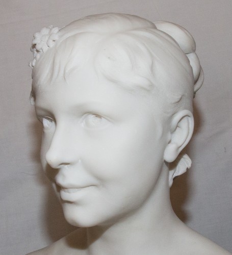 Flore -  Alfred Désiré LANSON (1851-1938) - Sculpture Style 