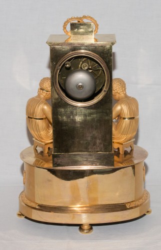 Gilded bronze clock from the Empire period - 