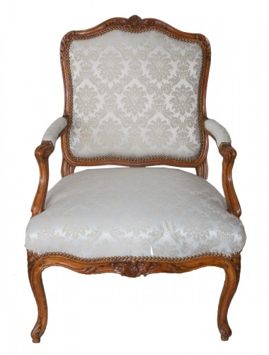 Armchair with flat back, Louis XV period