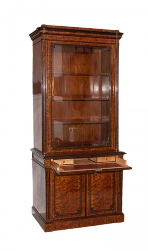 Secretary bookcase late 19th century