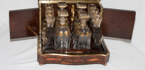 19th century - A Napoleon II Liquor cabinet in signed TAHAN