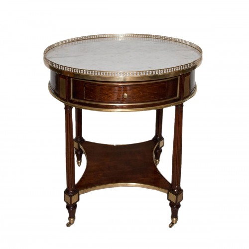 Table bouillotte du XVIIIe siècle estampillée Pierre GARNIER