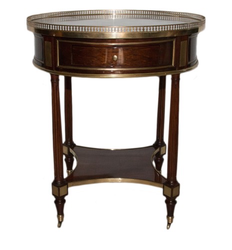 Louis XVI - Table bouillotte du XVIIIe siècle estampillée Pierre GARNIER