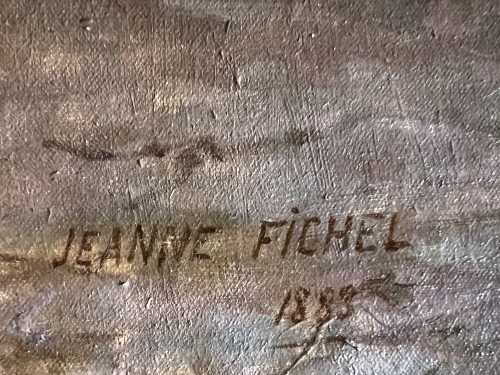 La jeune fille de cuisine - Jeanne Fichel (1849 -1906) - Michel Lardanchet Antiquités
