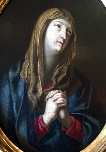 Vierge de prière - Mater dolorosa - Tableaux et dessins Style Louis XIV