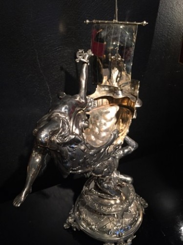 Surtout de table en métal argenté, fin XIXe siècle - Michel Lardanchet Antiquités