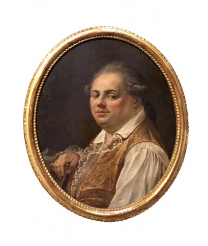 Portrait de gentilhomme (suiveur de Quentin de la tour)