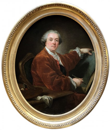 Portrait présumé de Charles Nicolas Cochin (1714-1798)