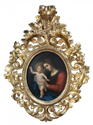 Vierge à l’enfant d’après Carlo Dolci