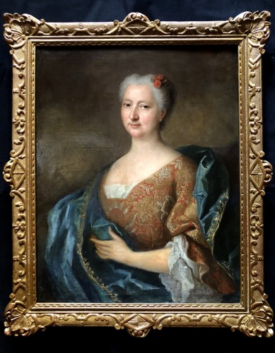 Lady of quality, entourage of Robert Levrac-Tournieres 1667-1752  - 