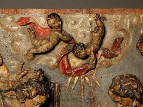 "La Nativité aux bergers", Espagne vers 1600 - Antiquités Olivier Alberteau