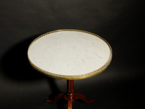 Furniture  - Pedestal Table With Tilting Top, Louis XVI Period 