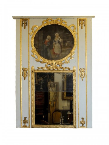 Louis XVI period trumeau 