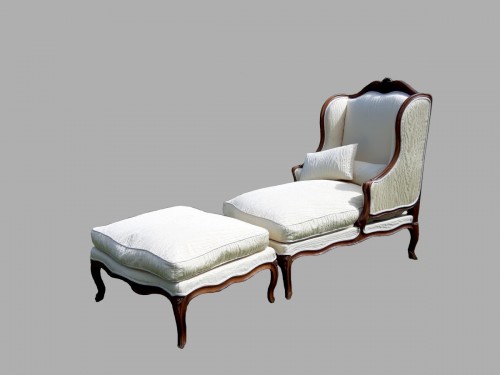 &quot;Duchesse brisée&quot; Louis XV period - Seating Style Louis XV