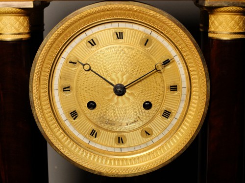 Empire regulator clock in mahogany - Early 19th century  - Empire
