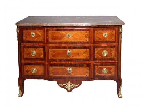 Marquetry chest of drawers, Transition period