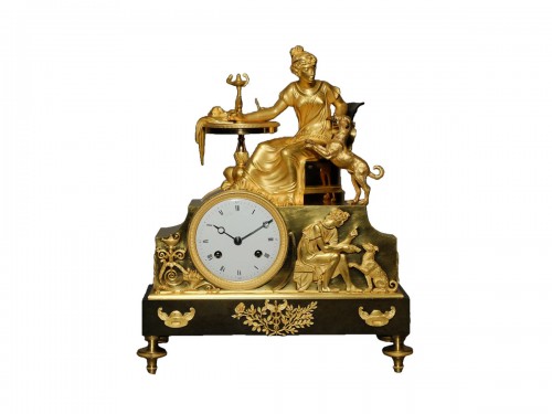 Empire Period Clock - The Messenger