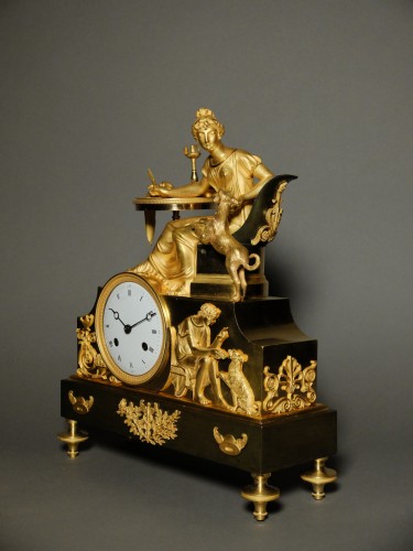 Empire Period Clock - The Messenger - Horology Style Empire