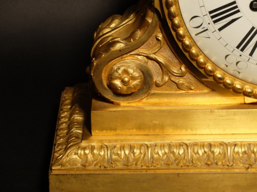 Horology  - Cardboard Maker&#039;s Clock By Etienne Lenoir, Louis XVI Period 