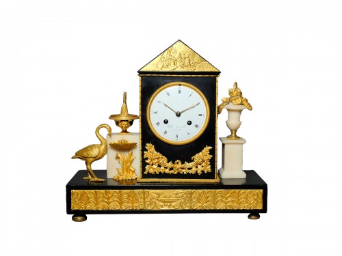 Directoire Clock After “the Slave Trade” By George Morland