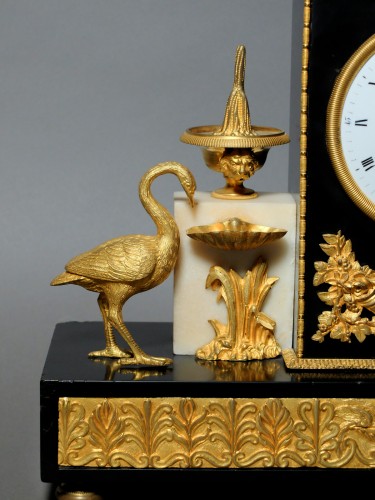 Horology  - Directoire Clock After “the Slave Trade” By George Morland